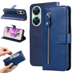 Per Huawei nova 11i / Maimang 20 5G / Enjoy 60 Pro Fashion Calf Texture Zipper Custodia in pelle per telefono, For Huawei nova 11i / Maimang 20 5G / Enjoy 60 Pro