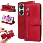Per Huawei nova 11i / Maimang 20 5G / Enjoy 60 Pro Fashion Calf Texture Zipper Custodia in pelle per telefono, For Huawei nova 11i / Maimang 20 5G / Enjoy 60 Pro