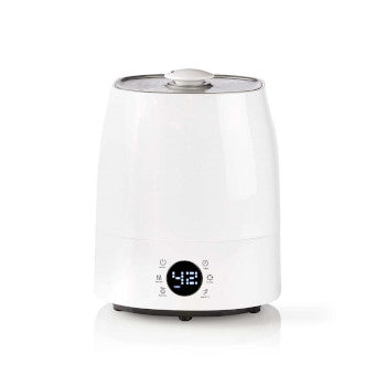 Air Humidifier | 110W | With Cool and Warm Mist | 5.5 l | Hygrometer | Timer | Suitable for space up to: 50 m² | Grey/White