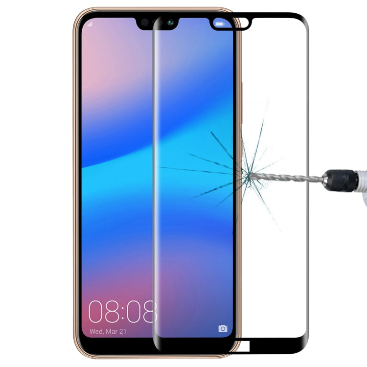Per Huawei P20 Lite Pellicola in vetro temperato a schermo intero con durezza superficiale 0,3 mm 9H, For P20 Lite