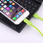 Cavo ricarica 2 in 1 Micro USB e Lightning 1 metro