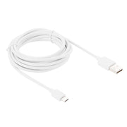 Per Samsung, Xiaomi, Huawei, LG, HTC, i dispositivi con porta micro USB, Micro USB 3m