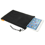 Borsa HAWEEL in nylon con coulisse in rete con cordino per tablet con schermo fino a 7,9 pollici, dimensioni: 24 cm x 16 cm, 7.9 inch