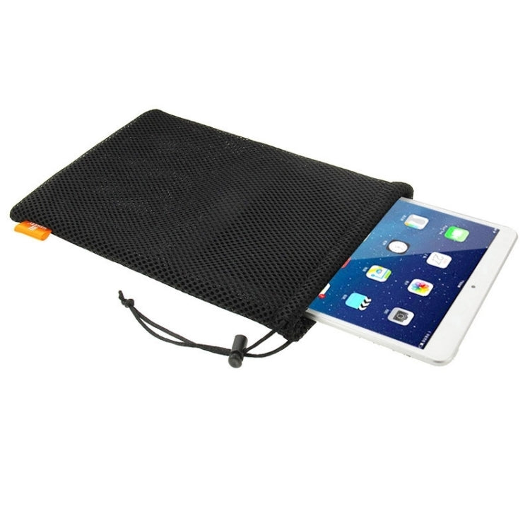 Borsa HAWEEL in rete di nylon con cordino per iPad Air 2 e 1 / iPad 4/3/2/1, dimensioni: 29 cm x 19 cm