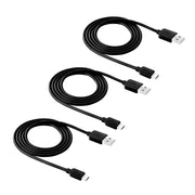 Kit cavi di ricarica per sincronizzazione dati da micro USB a USB ad alta velocità HAWEEL da 3 pezzi per Galaxy, Huawei, Xiaomi, LG, HTC e altri smartphone, 3pcs