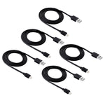 Kit 5 cavi ricarica 8 pin USB per iPhone e iPad