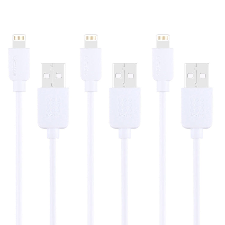 Kit di 3 cavi HAWEEL 1m per iPhone e iPad