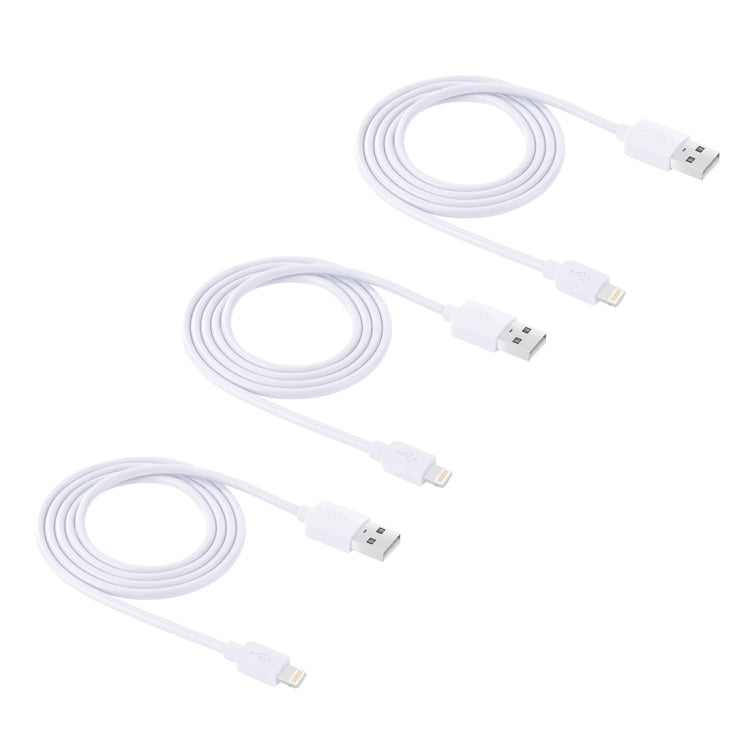 Kit 3 cavi USB 8 pin 1 metro per iPhone e iPad
