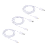 Kit di 3 cavi HAWEEL 1m per iPhone e iPad