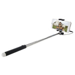 Asta selfie regolabile con cavo audio 3,5 mm per smartphone