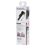 Asta selfie regolabile con cavo audio 3,5 mm per smartphone