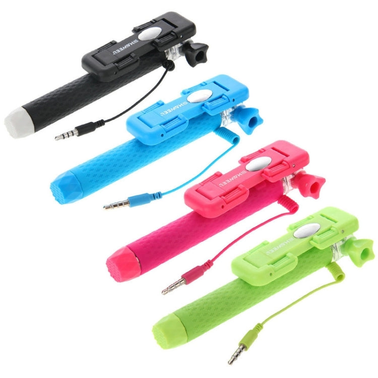 Asta selfie regolabile con cavo audio 3,5 mm per smartphone