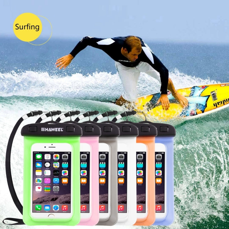 Borsa impermeabile universale trasparente HAWEEL con cordino per iPhone, Galaxy, Huawei, Xiaomi, LG, HTC e altri smartphone