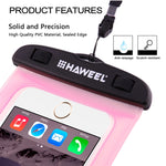 Borsa impermeabile universale trasparente HAWEEL con cordino per iPhone, Galaxy, Huawei, Xiaomi, LG, HTC e altri smartphone