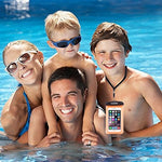 Borsa impermeabile universale trasparente HAWEEL con cordino per iPhone, Galaxy, Huawei, Xiaomi, LG, HTC e altri smartphone