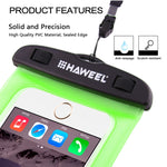 Borsa impermeabile universale trasparente HAWEEL con cordino per iPhone, Galaxy, Huawei, Xiaomi, LG, HTC e altri smartphone