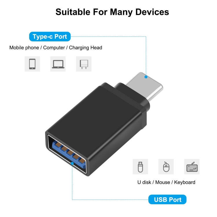 Adattatore OTG USB-C maschio a USB 3.0 femmina HAWEEL