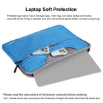 Custodia laptop impermeabile 13-15 pollici in tessuto Oxford