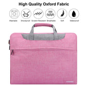 Per MacBook, Samsung, Lenovo, Sony, DELL Alienware, CHUWI, ASUS, HP, laptop da 15,6 pollici e inferiori, 15.6 inch Handbag, 15.6 inch Handbag(AE Warehouse)