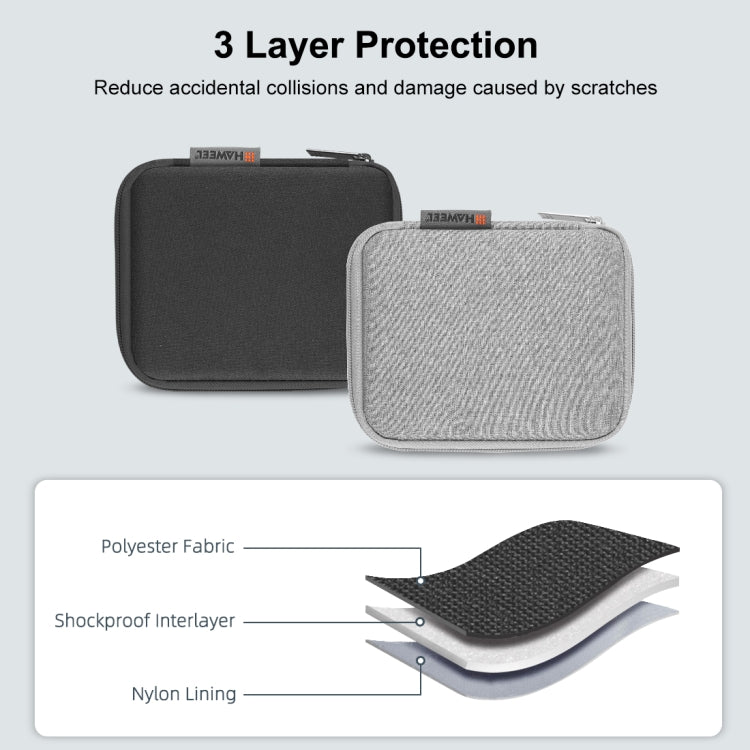 HAWEEL Watch Band Organizer Box Auricolari / U Disk / Custodia per cavo digitale, Watch Band Organizer, Size: S