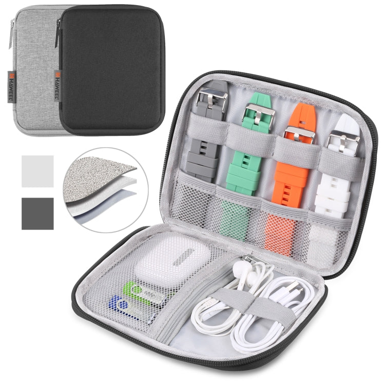 HAWEEL Watch Band Organizer Box Auricolari / U Disk / Custodia per cavo digitale, Watch Band Organizer, Size: S