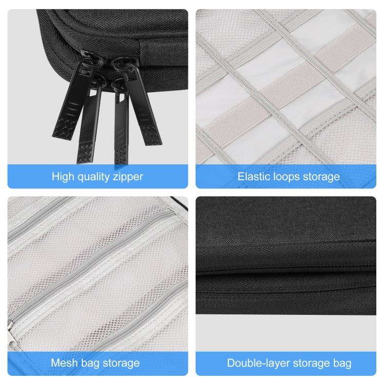 HAWEEL Watch Band Organizer Box Auricolari / U Disk / Custodia per cavo digitale, Watch Band Organizer, Size: L