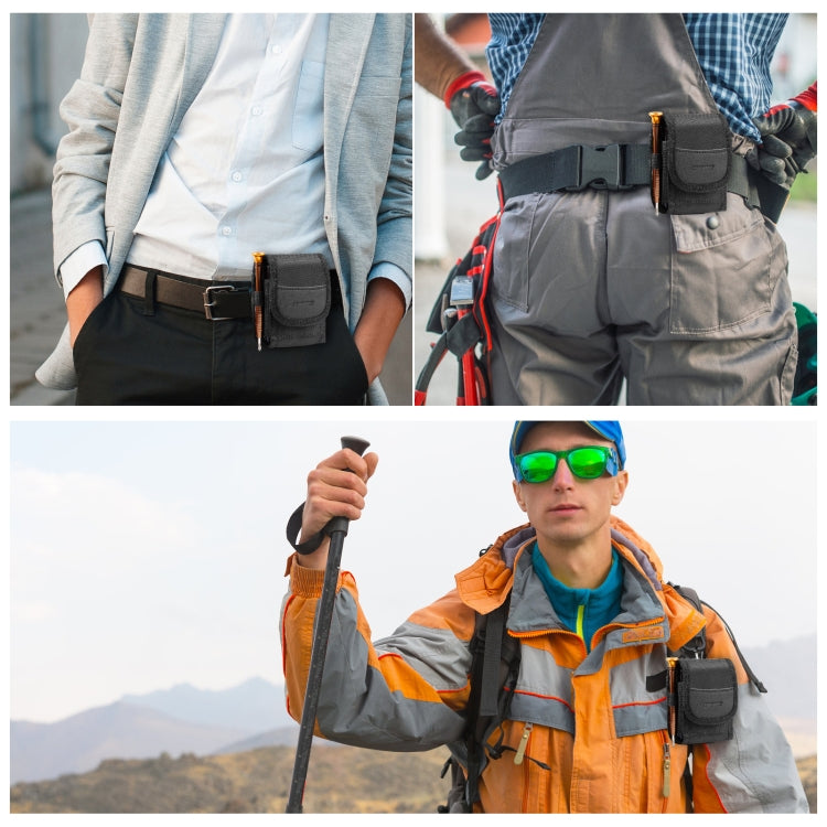HAWEEL Flip Phone Borsa da cintura in tessuto di nylon con clip per il trasporto, Flip Phone in 7.0 inch