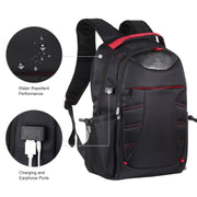 Zaino per laptop a doppia spalla portatile pieghevole rimovibile HAWEEL