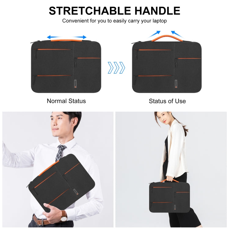 HAWEEL Custodia con cerniera da 15,0 pollici Borsa per laptop con cerniera per Macbook, Samsung, Lenovo Thinkpad, Sony, DELL Alienware, CHUWI, ASUS, HP, laptop da 15,0 pollici-16,0 pollici, 15.0-16.0 inch, 15.0 inch