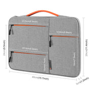 HAWEEL Custodia con cerniera da 15,0 pollici Borsa per laptop con cerniera per Macbook, Samsung, Lenovo Thinkpad, Sony, DELL Alienware, CHUWI, ASUS, HP, laptop da 15,0 pollici-16,0 pollici, 15.0-16.0 inch, 15.0 inch