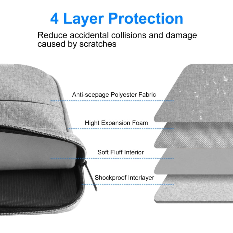 HAWEEL Custodia con cerniera da 15,0 pollici Borsa per laptop con cerniera per Macbook, Samsung, Lenovo Thinkpad, Sony, DELL Alienware, CHUWI, ASUS, HP, laptop da 15,0 pollici-16,0 pollici, 15.0-16.0 inch, 15.0 inch
