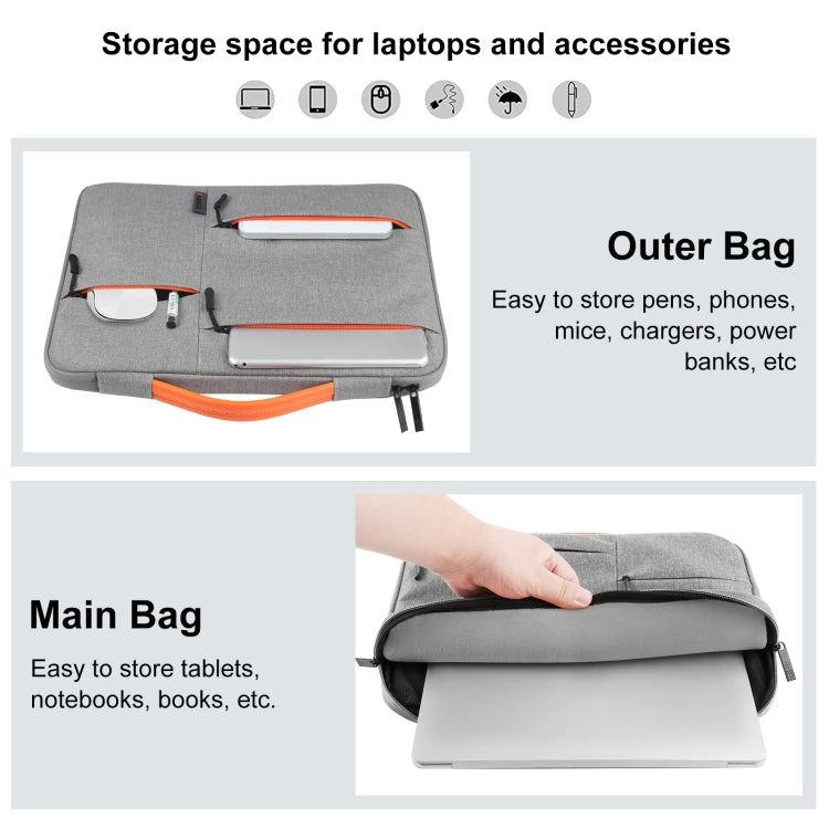 HAWEEL Custodia con cerniera da 15,0 pollici Borsa per laptop con cerniera per Macbook, Samsung, Lenovo Thinkpad, Sony, DELL Alienware, CHUWI, ASUS, HP, laptop da 15,0 pollici-16,0 pollici, 15.0-16.0 inch, 15.0 inch