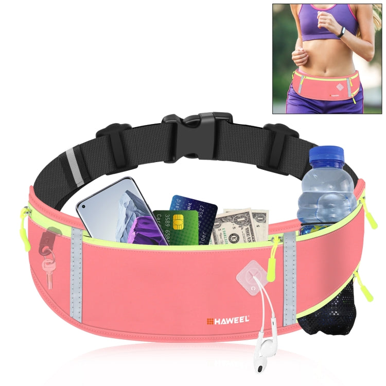 HAWEEL Cintura da corsa Marsupio in vita Borsa sportiva Tasca per telefono in vita impermeabile, Waist Phone Pocket