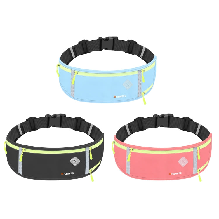 HAWEEL Cintura da corsa Marsupio in vita Borsa sportiva Tasca per telefono in vita impermeabile, Waist Phone Pocket