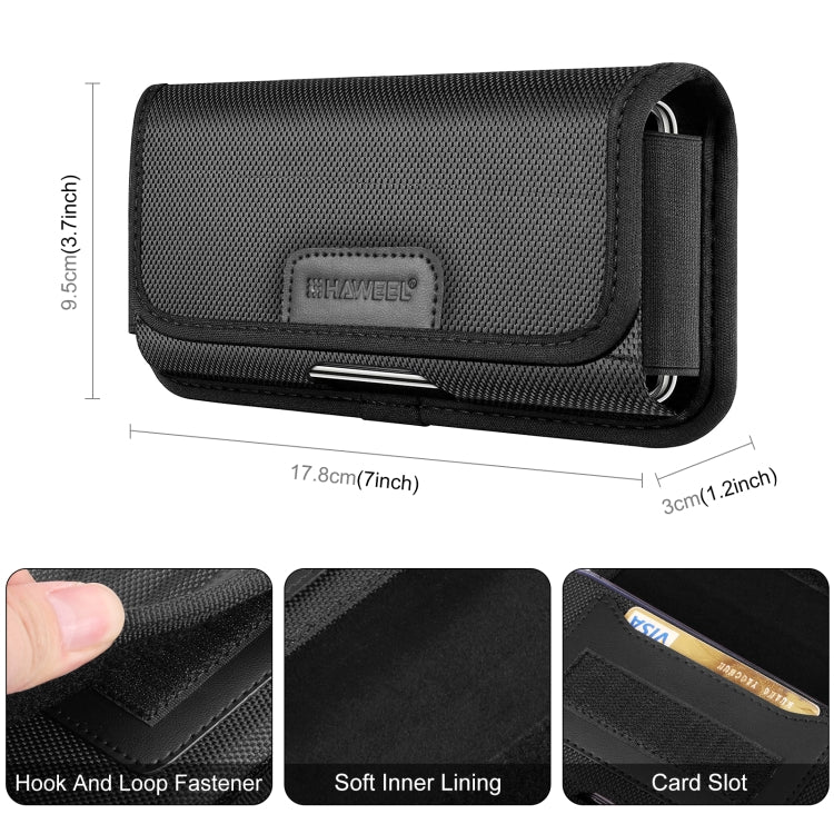 Porta Cellulare da Cintura HAWEEL Per Smartphone 6.1-6.8 Pollici