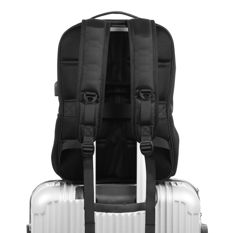 Borsa per laptop zaino con pannello solare HAWEEL da 14 W con maniglia e porta di ricarica USB massima 5 V / 2,1 A, 14W Backpack 2