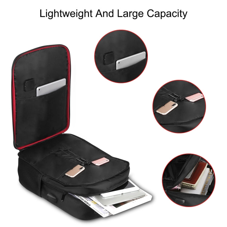 Borsa per laptop zaino con pannello solare HAWEEL da 14 W con maniglia e porta di ricarica USB massima 5 V / 2,1 A, 14W Backpack 2