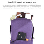 Zaino HAWEEL da 10 litri Borse da viaggio colorate per il tempo libero e lo sport, con supporto per funzione antifurto/impermeabile, 10L Backpack