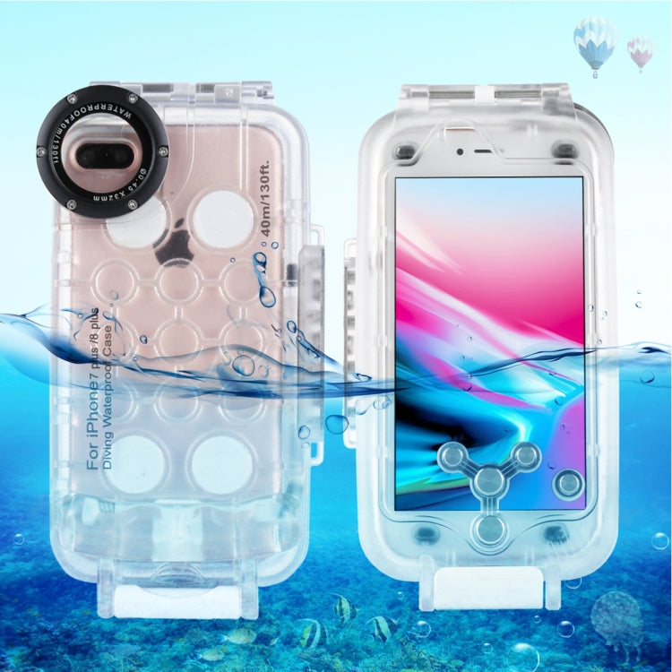 Custodia subacquea impermeabile HAWEEL da 40 m/130 piedi per iPhone 8 Plus e 7 Plus, custodia subacquea per scattare foto e video, For iPhone 7P & 8P, For 7P(US Stock)