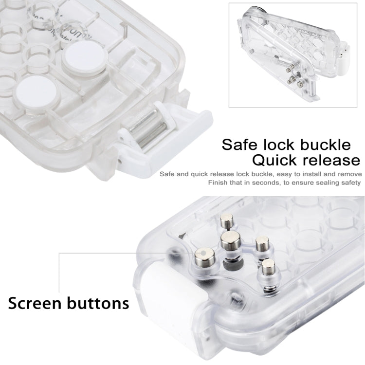 Custodia subacquea impermeabile HAWEEL da 40 m/130 piedi per iPhone 8 Plus e 7 Plus, custodia subacquea per scattare foto e video, For iPhone 7P & 8P, For 7P(US Stock)