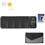 Caricatore solare pieghevole HAWEEL 28W con doppie porte USB