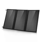 Caricabatterie solare pieghevole 18W 3 pannelli con doppie porte