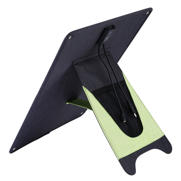 Caricatore solare portatile 20W con porta USB e clip