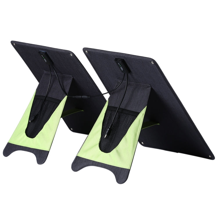 Caricabatterie solare 20W con porta USB e clip