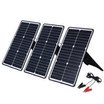 Caricabatterie solare 20W con porta USB e clip