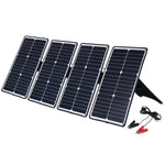 Caricabatterie solare 20W con porta USB e clip