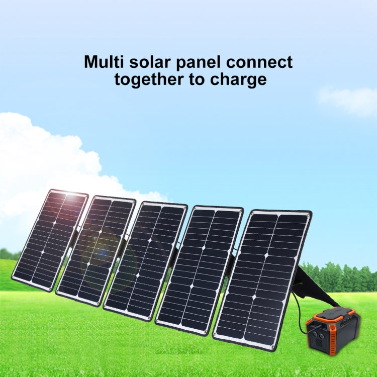 HAWEEL 5 Pack 20W Monocrystalline Silicon Solar Panel Charger with USB Port and Tiger Clip Holder, QC3.0 and AFC Support