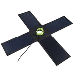 Caricabatterie solare pieghevole 28W con doppia porta USB