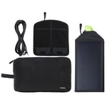 Caricabatterie solare pieghevole 28W con doppia porta USB