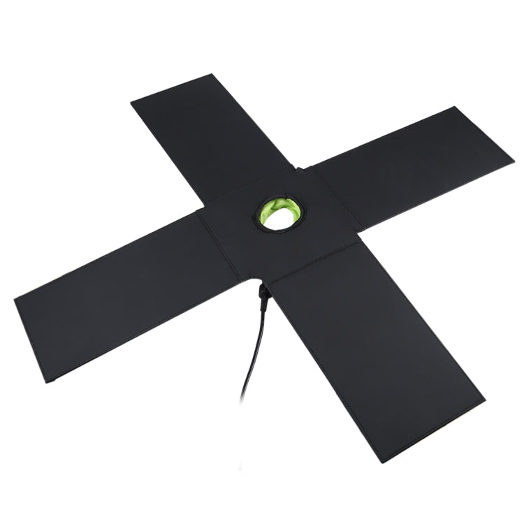 Caricabatterie solare pieghevole 28W con doppia porta USB